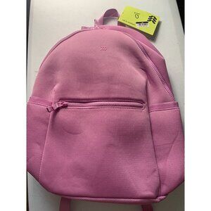Pink Backpack With Padded Straps & Multiple Compartments For School & Travel